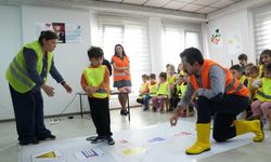 Osmangazi kreşlerinde miniklere iş güvenliği eğitimi