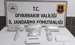 Diyarbakır’da 73 kilo madde ele geçirildi