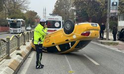 Metrelerce sürüklendi, emniyet kemeriyle hayatta tutundu