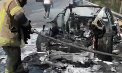 18 Milyonluk Porsche Alev Aldı: Kapılar Kilitlendi, İş İnsanı Ölümden Döndü!