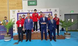 Havalı tüfek karışık takımından tarihi madalya