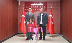 Minik kızın bayrak sevgisi takdir topladı