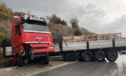 Yağışlı hava kazayı beraberinde getirdi