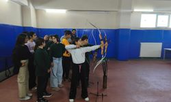 Okçuluk antrenmanları yoğun katılımla sürüyor