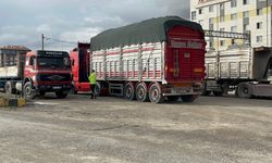 Pancar yüklü tır dur ihtarına uymadı