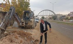 Çevre yolunda doğalgaz çalışması