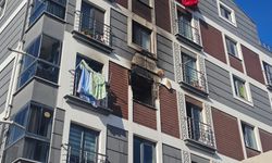5 katlı apartmanda yangın paniği
