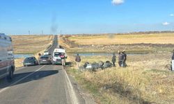 Takla atan otomobilde 4 kişi ağır yaralandı