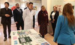 ESOGÜ'de bağımlılık temalı karikatür sergisi açıldı