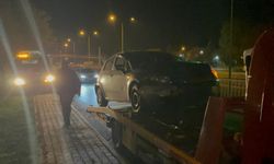 Alkollü aday sürücü polisten kaçarken yaptığı kazada yakayı ele verdi