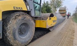 ALTINORDU KIZILHİSAR MAHALLE YOLU ASFALTLANIYOR