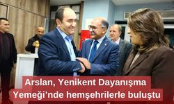Arslan, Yenikent Dayanışma Yemeği’nde hemşehrilerle buluştu