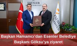 Başkan Hamamcı’dan Esenler Belediye Başkanı Göksu’ya ziyaret