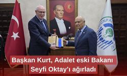 Başkan Kurt, Adalet eski Bakanı Seyfi Oktay’ı ağırladı