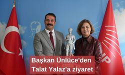 Başkan Ünlüce'den Talat Yalaz'a ziyaret