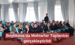 Beylikova’da Muhtarlar Toplantısı gerçekleştirildi