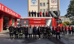 Büyükşehir İtfaiyesi’nden Lise Öğrencilerine Eğitim Desteği