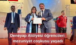 Deneyap Atölyesi öğrencileri mezuniyet coşkusu yaşadı