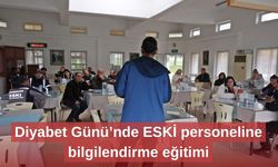 Diyabet Günü’nde ESKİ personeline bilgilendirme eğitimi