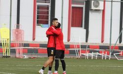 Hazırlık maçında yüzler güldü