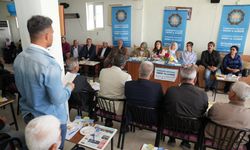 Eşbaşkan Bucak, Hazro’da muhtarlarla bir araya geldi