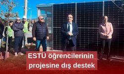 ESTÜ öğrencilerinin projesine dış destek