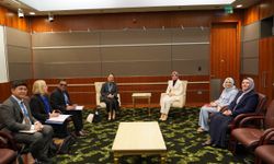 BAKAN GÖKTAŞ, UNESCAP YETKİLİSİYLE BİR ARAYA GELDİ