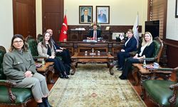 MADEN MÜHENDİSLERİNDEN VALİ AKSOY’A ZİYARET