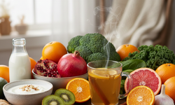 Kalkanınızı Güçlendirin: Kış Aylarında Hasta Olmamak İçin Gerekli Besinler