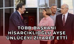 Hisarcıklıoğlu Başkan Ünlüce’yi ziyaret etti