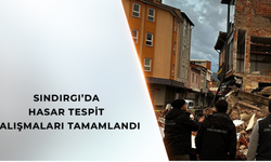 Sındırgı’da Hasar Tespit Çalışmaları Tamamlandı