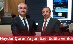 Haydar Çorum’a jüri özel ödülü verildi