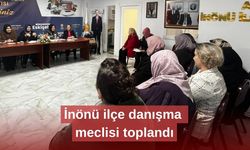 İnönü ilçe danışma meclisi toplandı