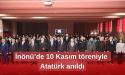 İnönü’de 10 Kasım töreniyle Atatürk anıldı