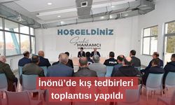 İnönü’de kış tedbirleri toplantısı yapıldı