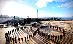 İzmir İtfaiyesi’nden 10 Kasım’da anlamlı tören