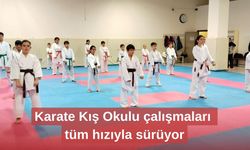 Karate Kış Okulu çalışmaları tüm hızıyla sürüyor
