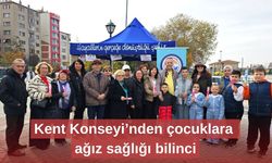Kent Konseyi’nden çocuklara ağız sağlığı bilinci