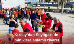 Kızılay’dan Seyitgazi’de miniklere anlamlı ziyaret