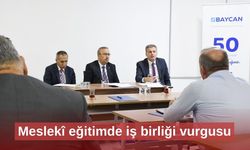 Meslekî eğitimde iş birliği vurgusu