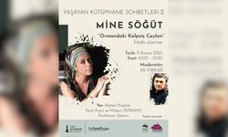 Mine Söğüt, Yaşayan Kütüphane Sohbetleri’ne konuk oluyor