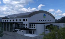 1500 kişi kapasiteli yeni spor salonunda çalışmalar başladı