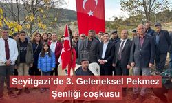 Seyitgazi’de 3. Geleneksel Pekmez Şenliği coşkusu