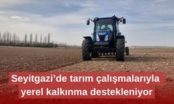 Seyitgazi’de tarım çalışmalarıyla yerel kalkınma destekleniyor