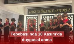 Tepebaşı’nda 10 Kasım’da duygusal anma