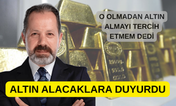 İSLAM MEMİŞ'TEN ALTIN ALARMI: "O Olmadan Altın Almayı Tercih Etmem!"