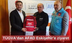 TÜGVA’dan AFAD Eskişehir’e ziyaret