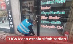 TÜGVA’dan esnafa siftah zarfları