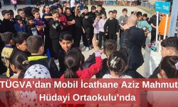 TÜGVA’dan Mobil İcathane Aziz Mahmut Hüdayi Ortaokulu’nda