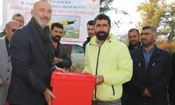 Hayvan üreticilerine kırkım makinası verildi